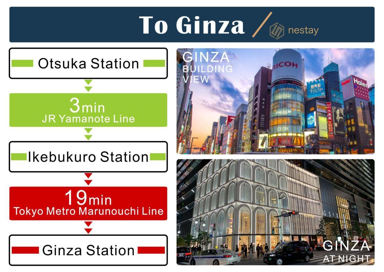 Nestay Inn Tokyo Otsuka 201 Exteriér fotografie